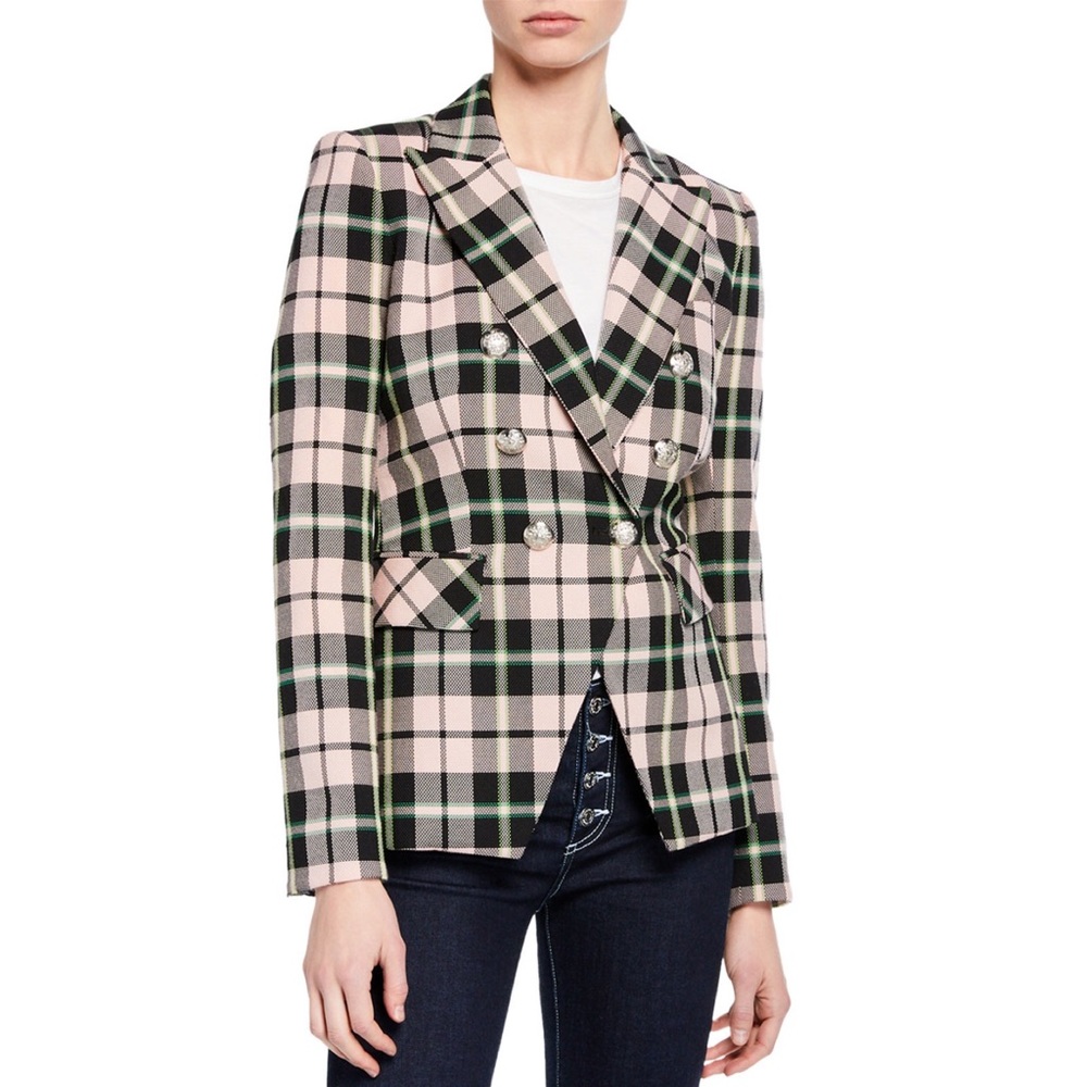 Veronica Beard Miller Double-Breasted Blazer